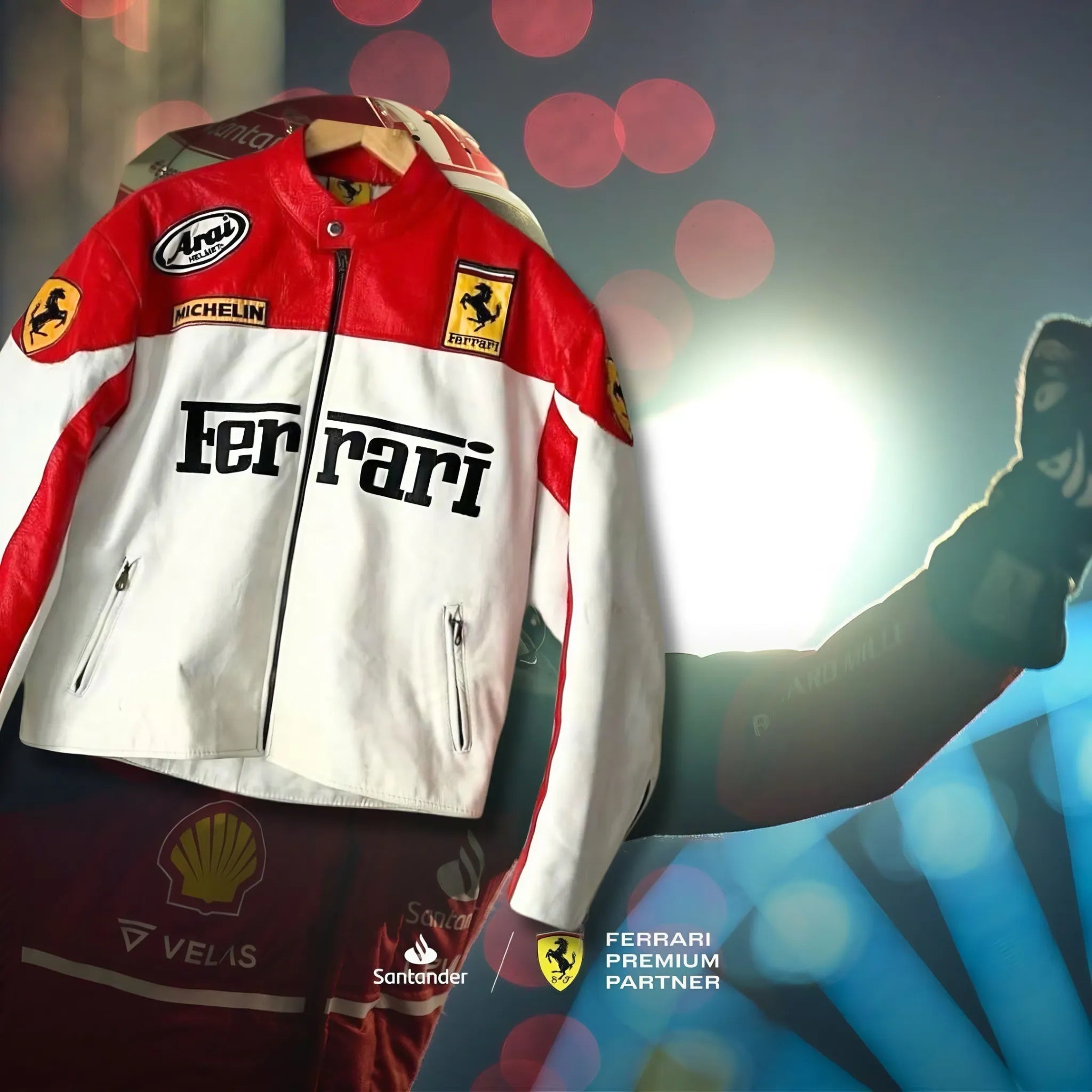 Jaqueta Vintage Scuderia Branca F1