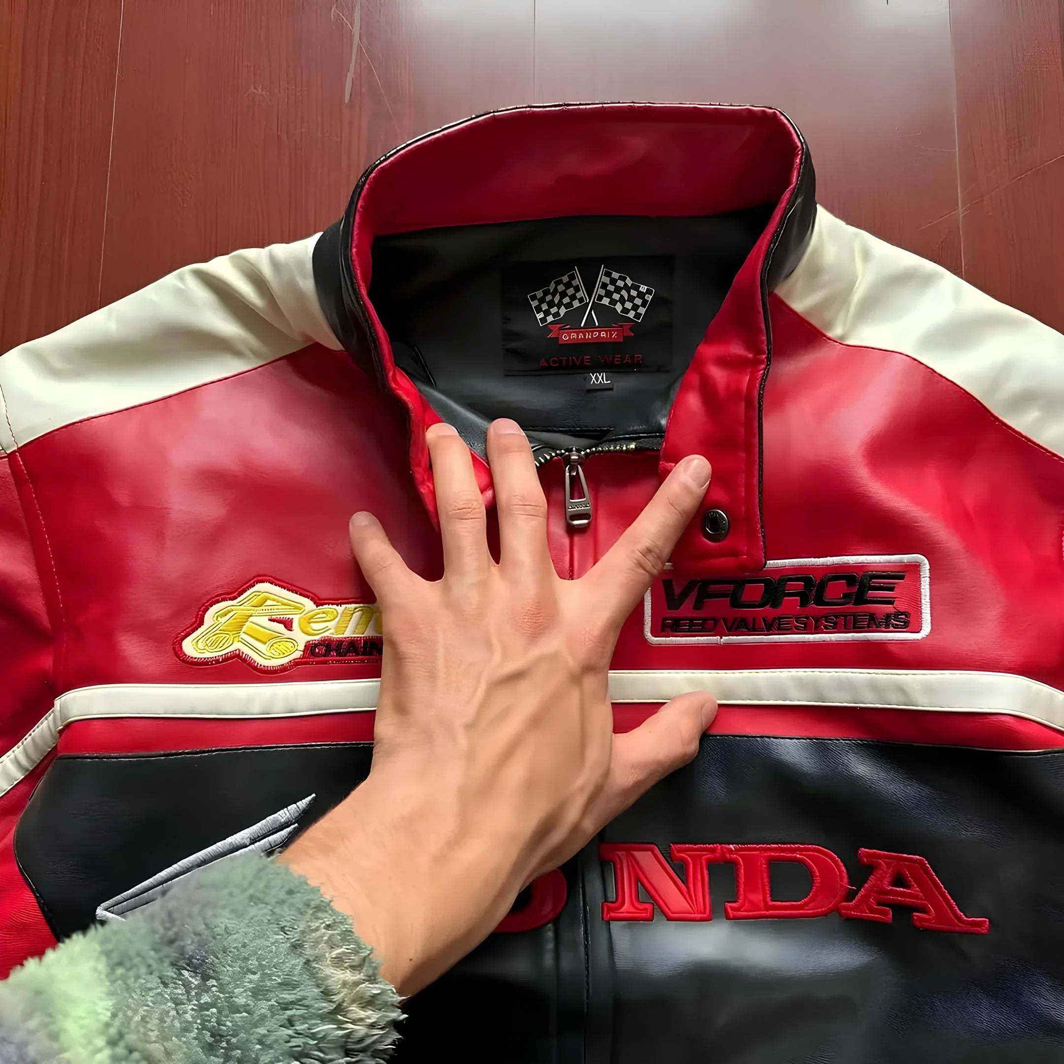 Jaqueta de Couro Honda Racing Edition Limitada LANÇAMENTO